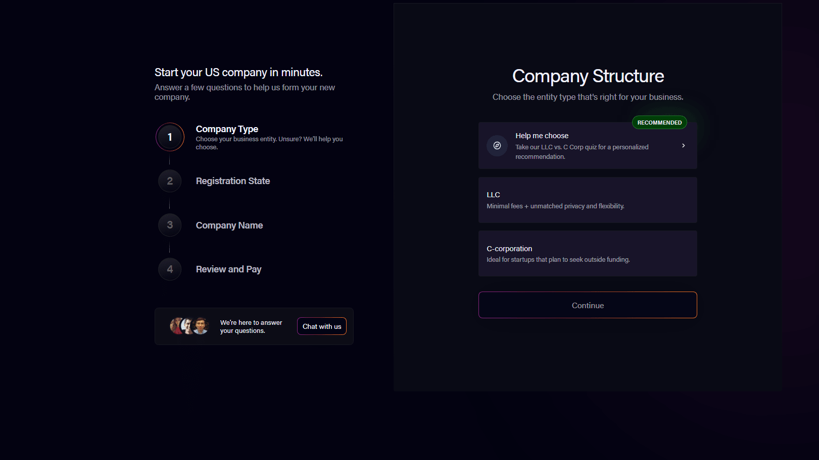 Firstbase's US Company Structure Registration