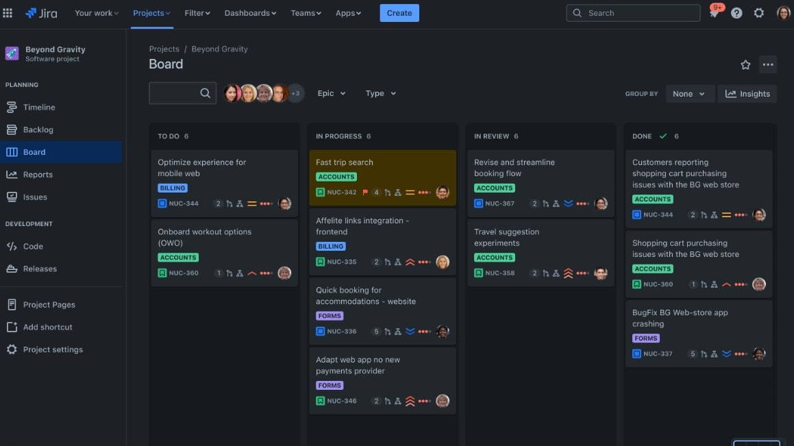 Jira's Customizable & Agile Scrum Board Tool