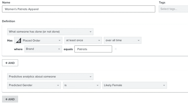 Klaviyo's Segmentation Capabilities to Segment Customers Based on Historical Purchases, Behaviours and Other Filters