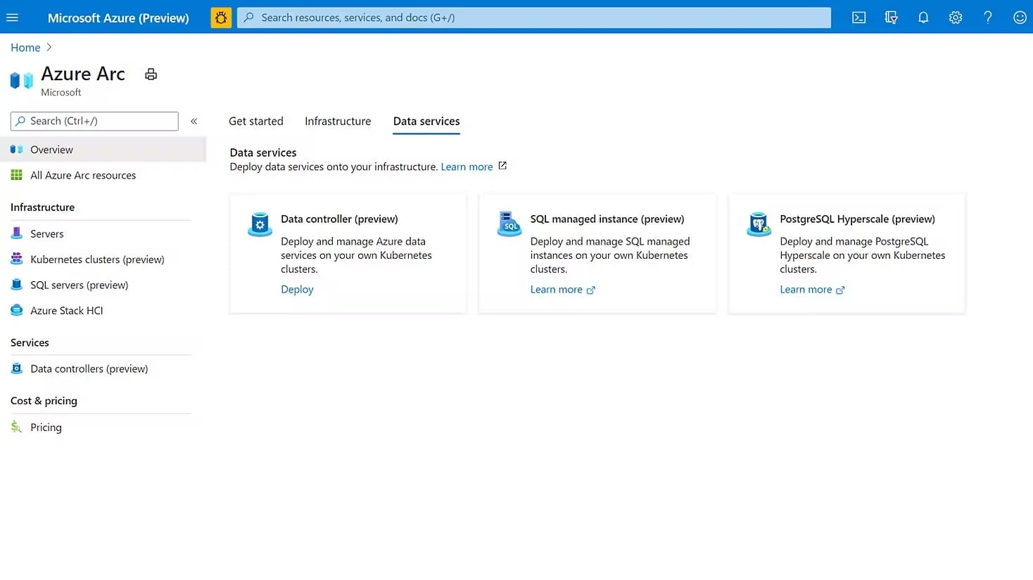 Azure Arc Extends Azure Services and Management to Any Infrastructure