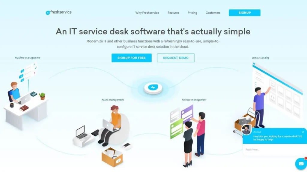 Freshservice stands out for its intuitive and user-friendly design, making it an excellent choice for businesses new to service desk solutions. 