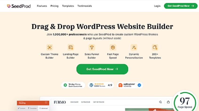 WordPress offers a variety of page builders and themes with intuitive drag-and-drop interfaces.