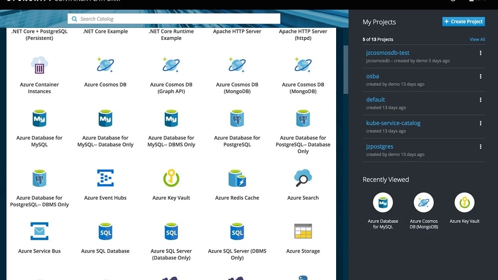 Microsoft Azure's interface is thoughtfully designed with simplicity and intuitive navigation in mind
