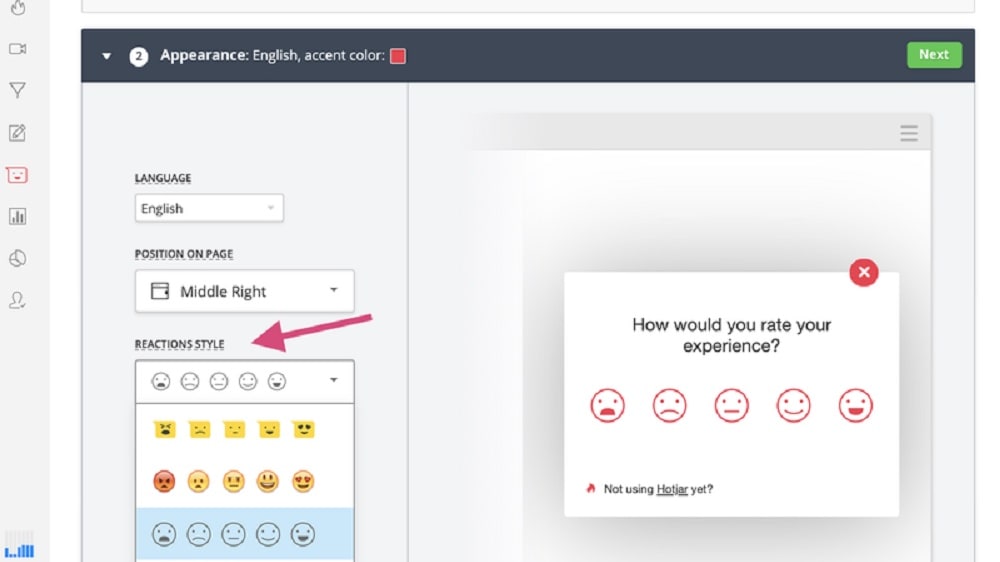 This immediacy not only keeps your finger on the pulse of visitor sentiments but also allows quicker iterations based on direct user input, establishing Hotjar as a front-runner in feedback collection.