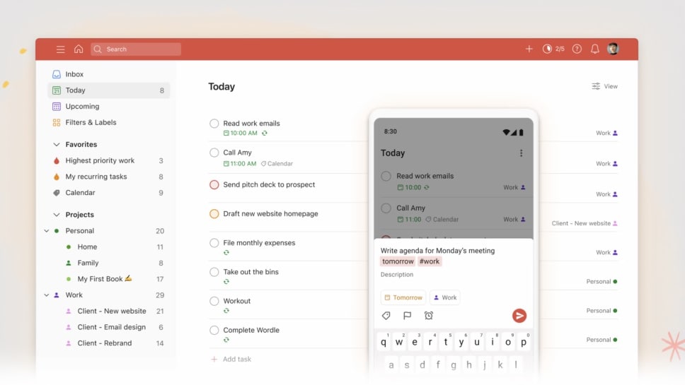However, when it comes to usability, Todoist takes the lead with its straightforward design and intuitive features.