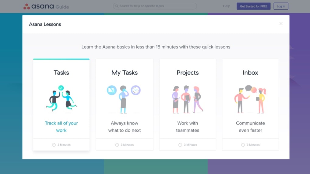  Asana, with a particular focus on task management, can be used across various industries to manage a wide range of project types.
