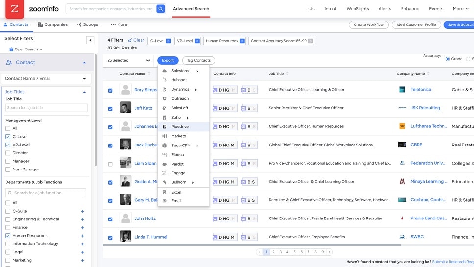 Consequently, businesses seeking a platform that offers paramount data integrity and regulatory compliance will find ZoomInfo to be the frontrunner.