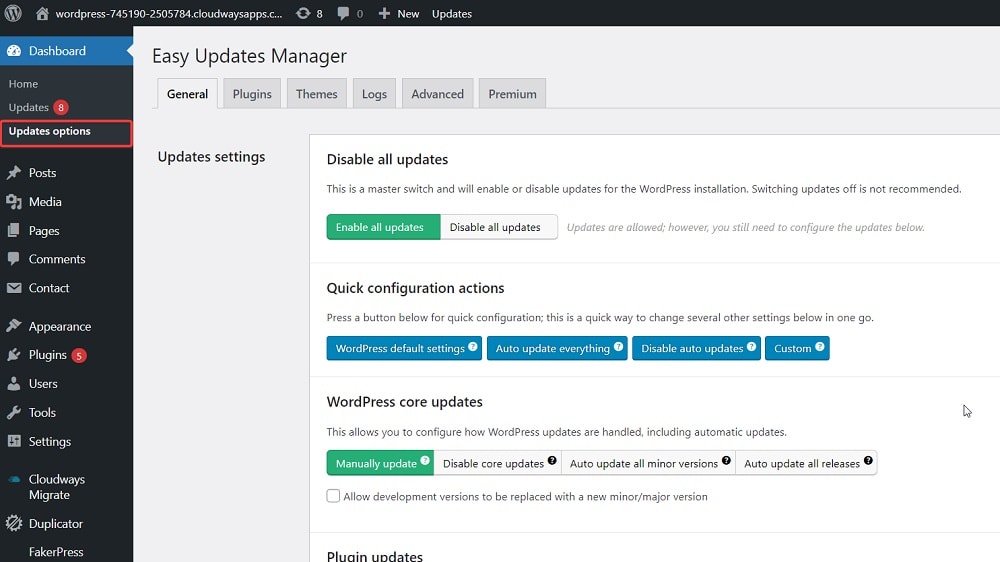 WordPress offers users an invaluable feature—automatic backup and update functionality. 