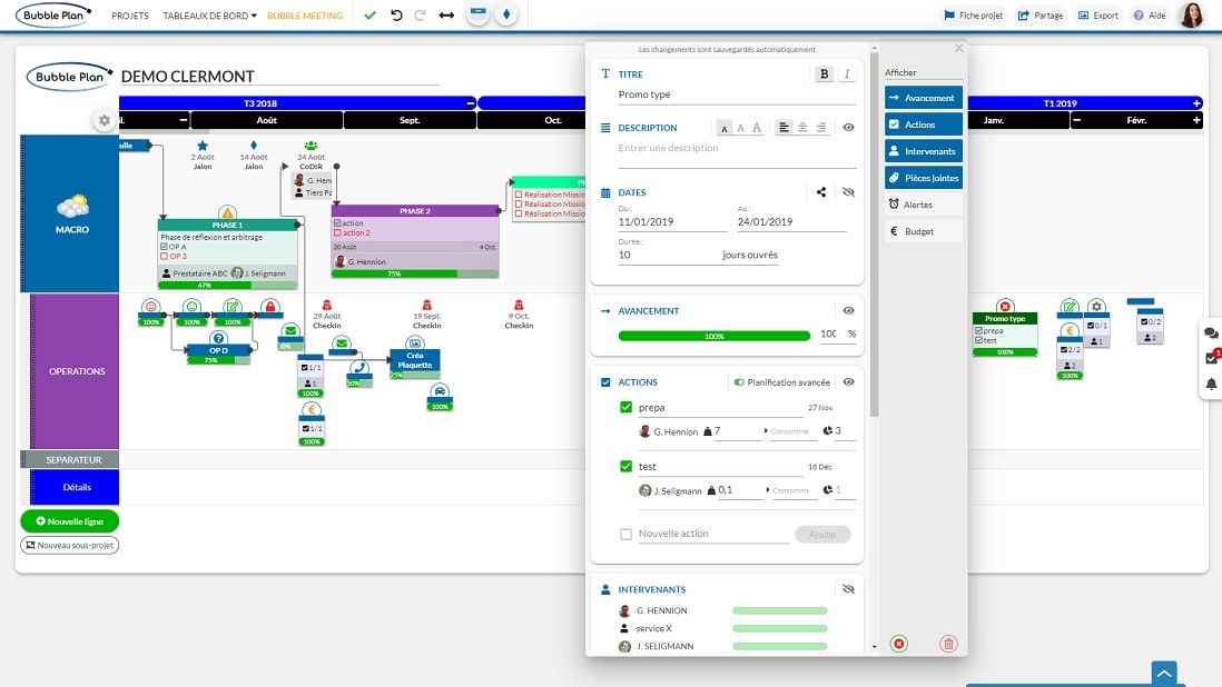 Bubble allows custom data type definitions, data object relationship creation, and complex query execution.