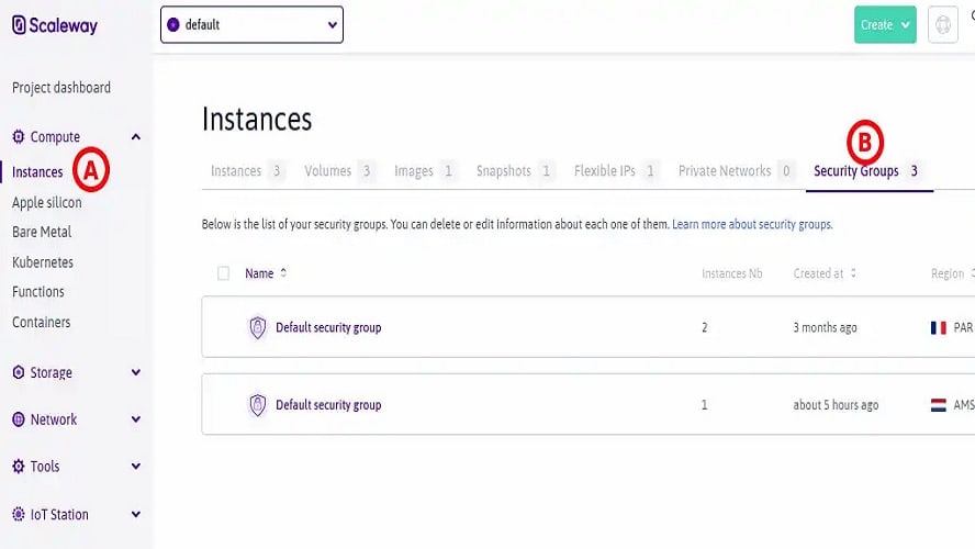 Scaleway offers entrepreneurs the ability to establish private networks between servers, creating a secure environment for data transmission and storage.