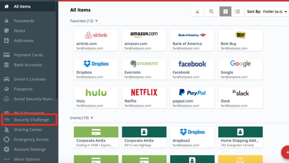 LastPass's Security Challenge goes beyond password health monitoring.