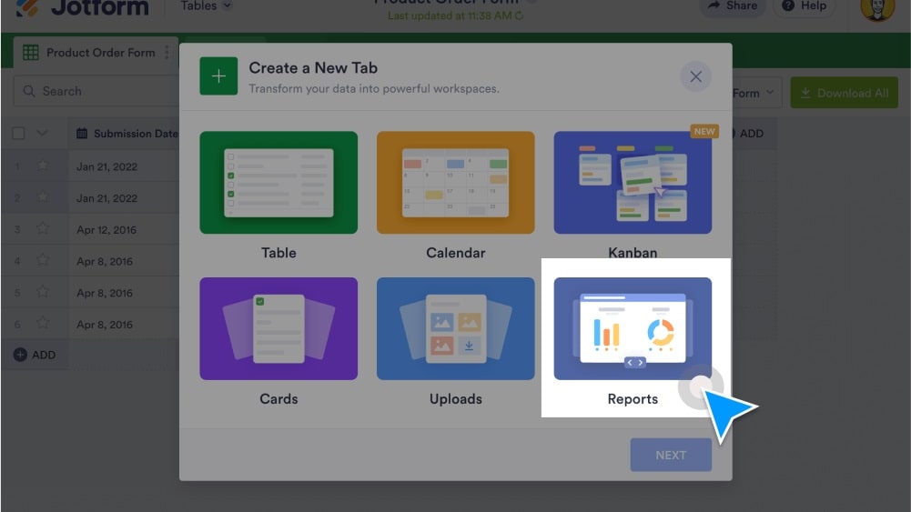 Jotform's detailed reports offer visualizations of data, making it easier for users to grasp trends, identify patterns, and make informed decisions based on respondent feedback.