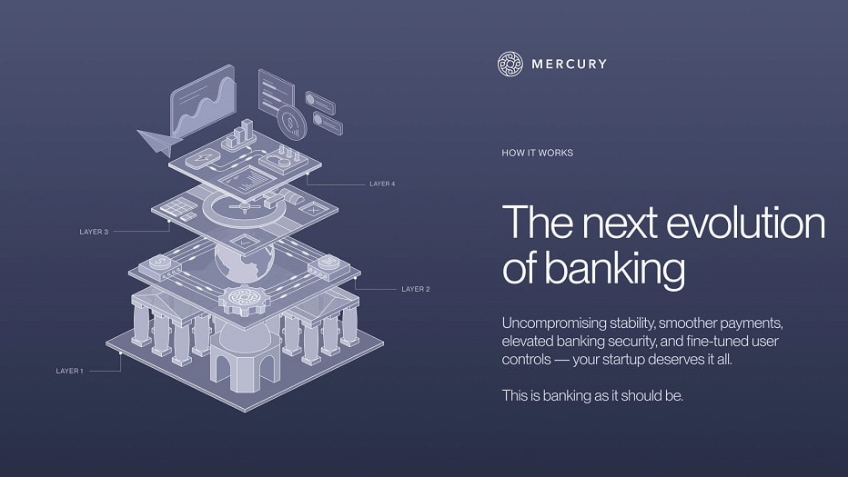 Mercury caters to small businesses and startups