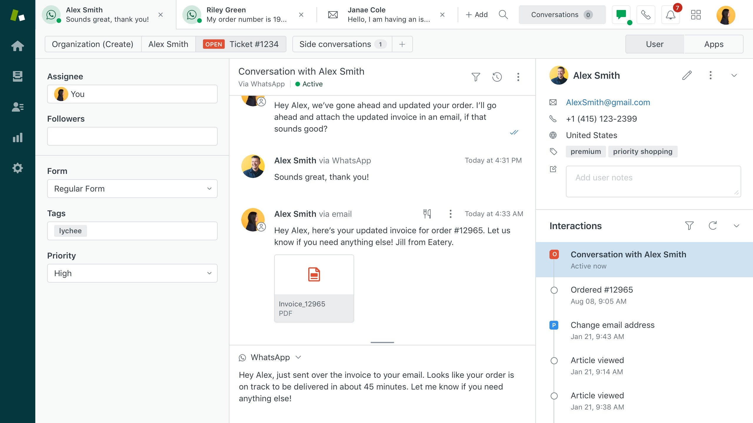 Manage Your Customer Interactions Across Different Platforms, Including WhatsApp, Apple Business Chat, and More Through Zendesk