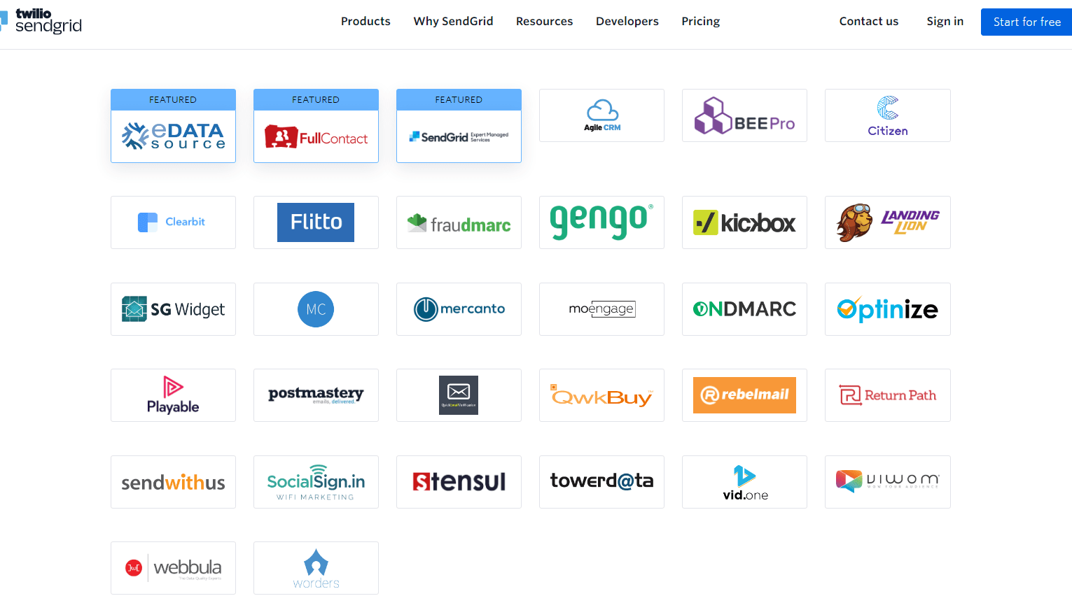 SendGrid Provides a Range of Different Integrations to Improve Your Email Campaigns and Deliverability