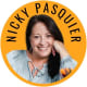logo nicky pasquier | tutoriales y plantillas gratuitas de canva