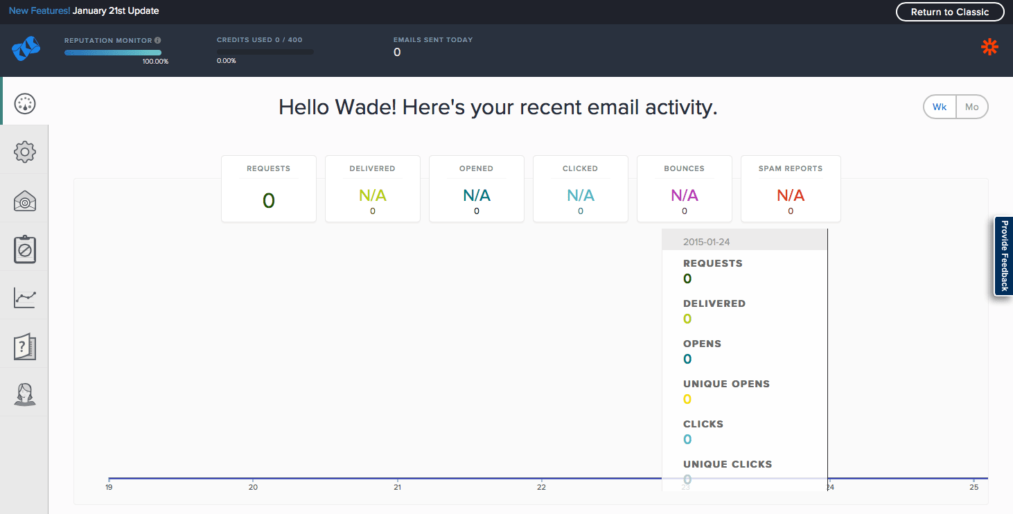 Twilio SendGrid is a leader in customer communications. Our trusted, cloud-based email delivery platform helps marketers and developers send with confidence. We are trusted by over 80,000 global customers, big and small, to drive engagement and growth through their email program. In addition to our award-winning API, Twilio SendGrid's Marketing Campaigns offers powerful, one-to-many sending, straightforward segmentation, flexible and frustration-free campaign editing and actionable analytics.