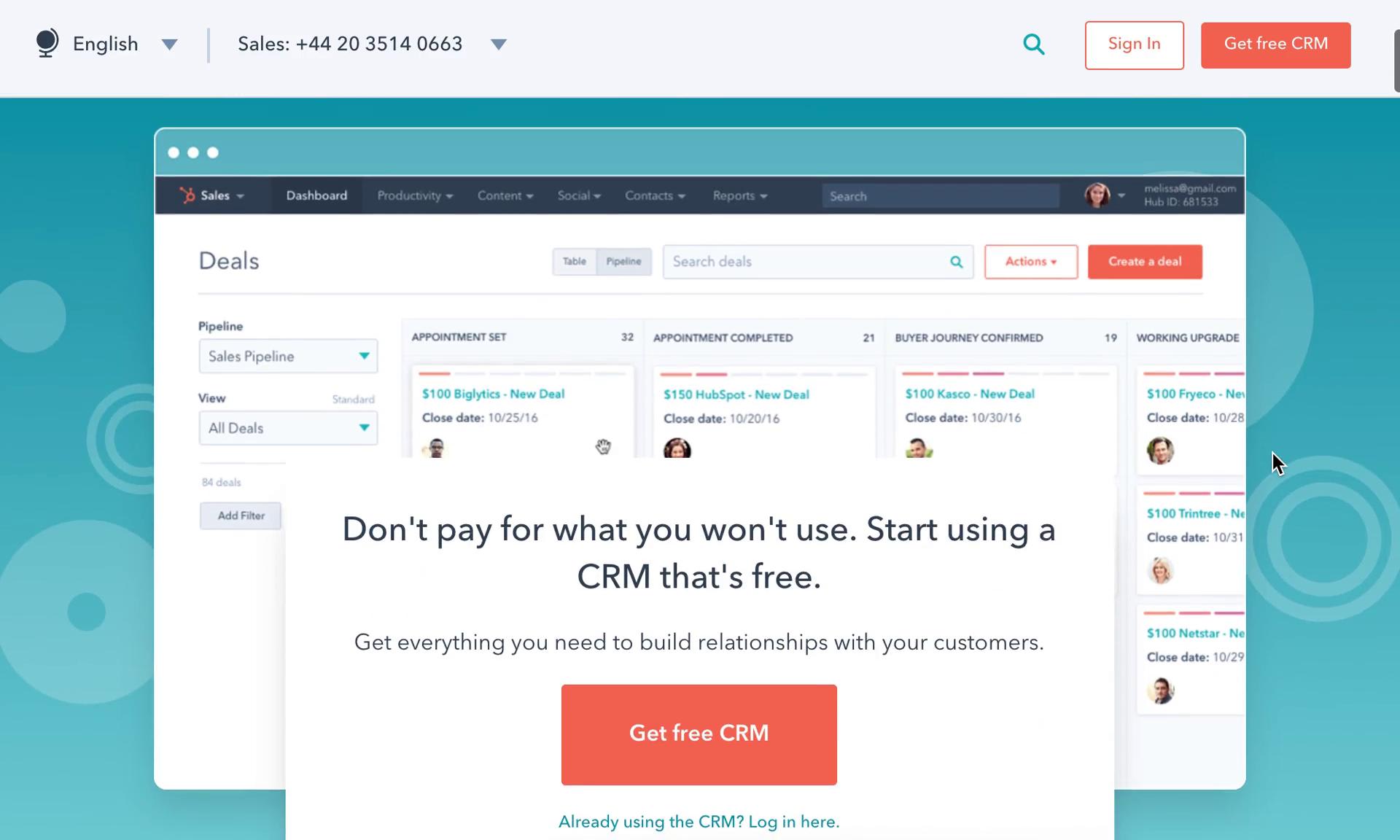 Marketing, sales, and service software that helps your business grow without compromise. Because “good for the business” should also mean “good for the customer.”