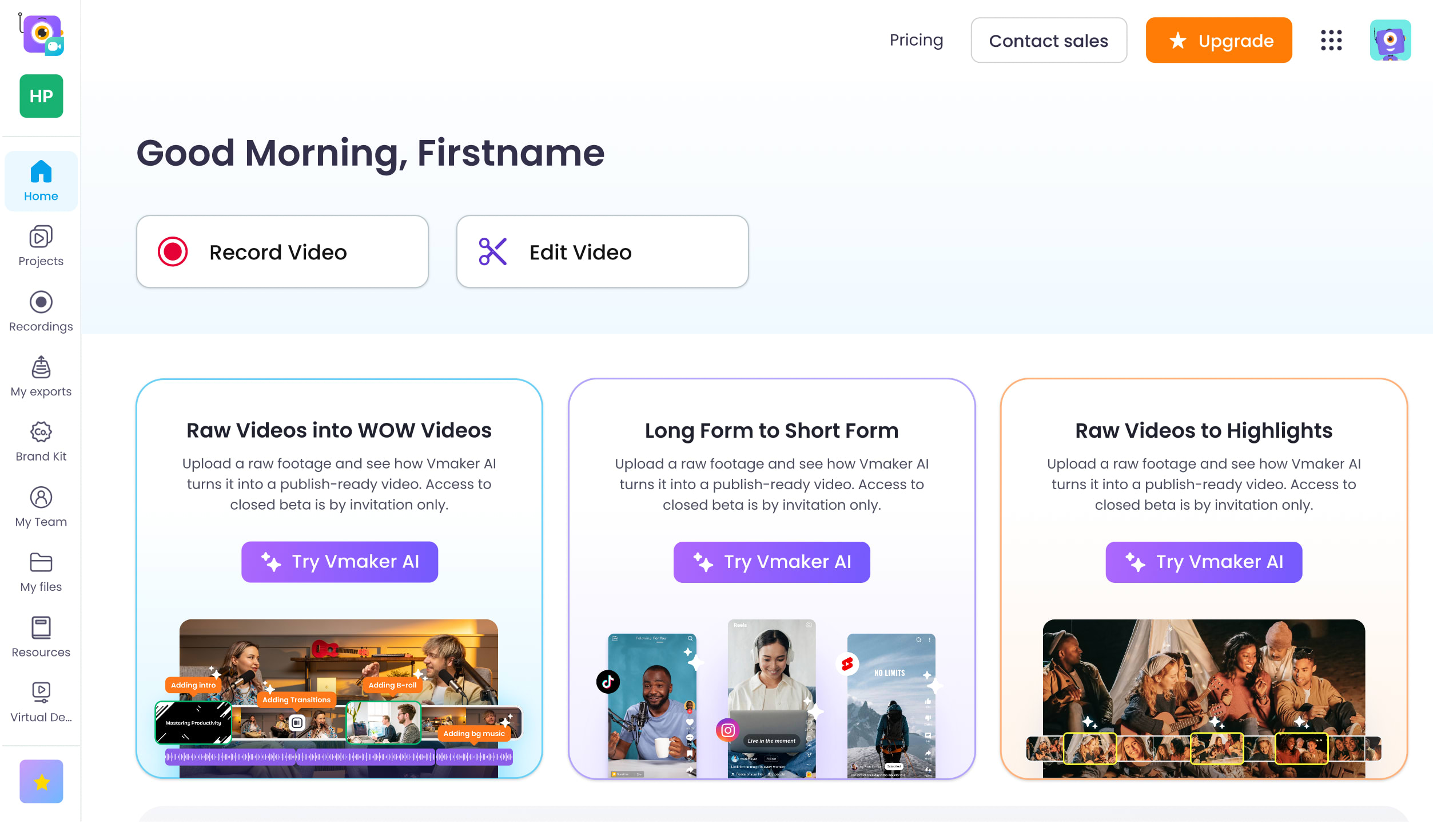 Transform Your Videos with Vmaker AI