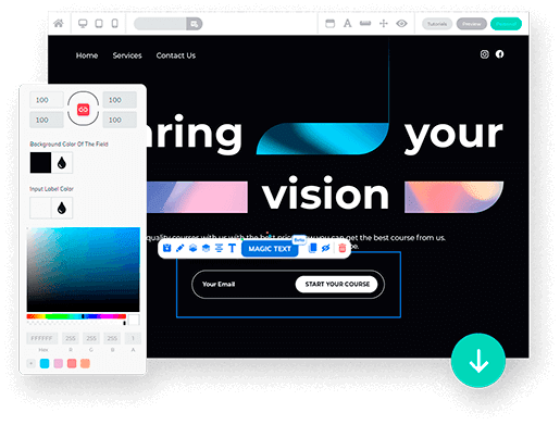 Create Your Website Easily with Builderall