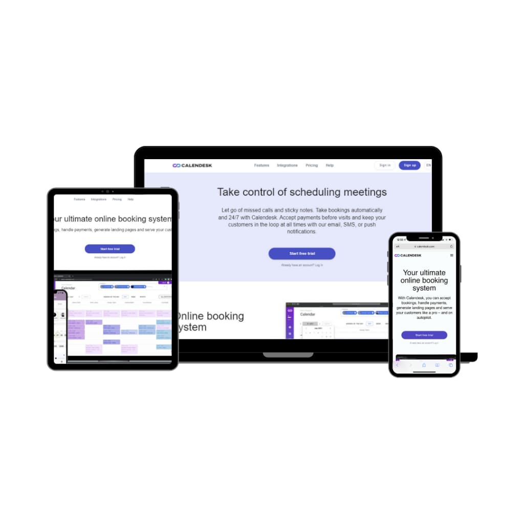 Calendesk is  a Multi-Device Scheduling Solution