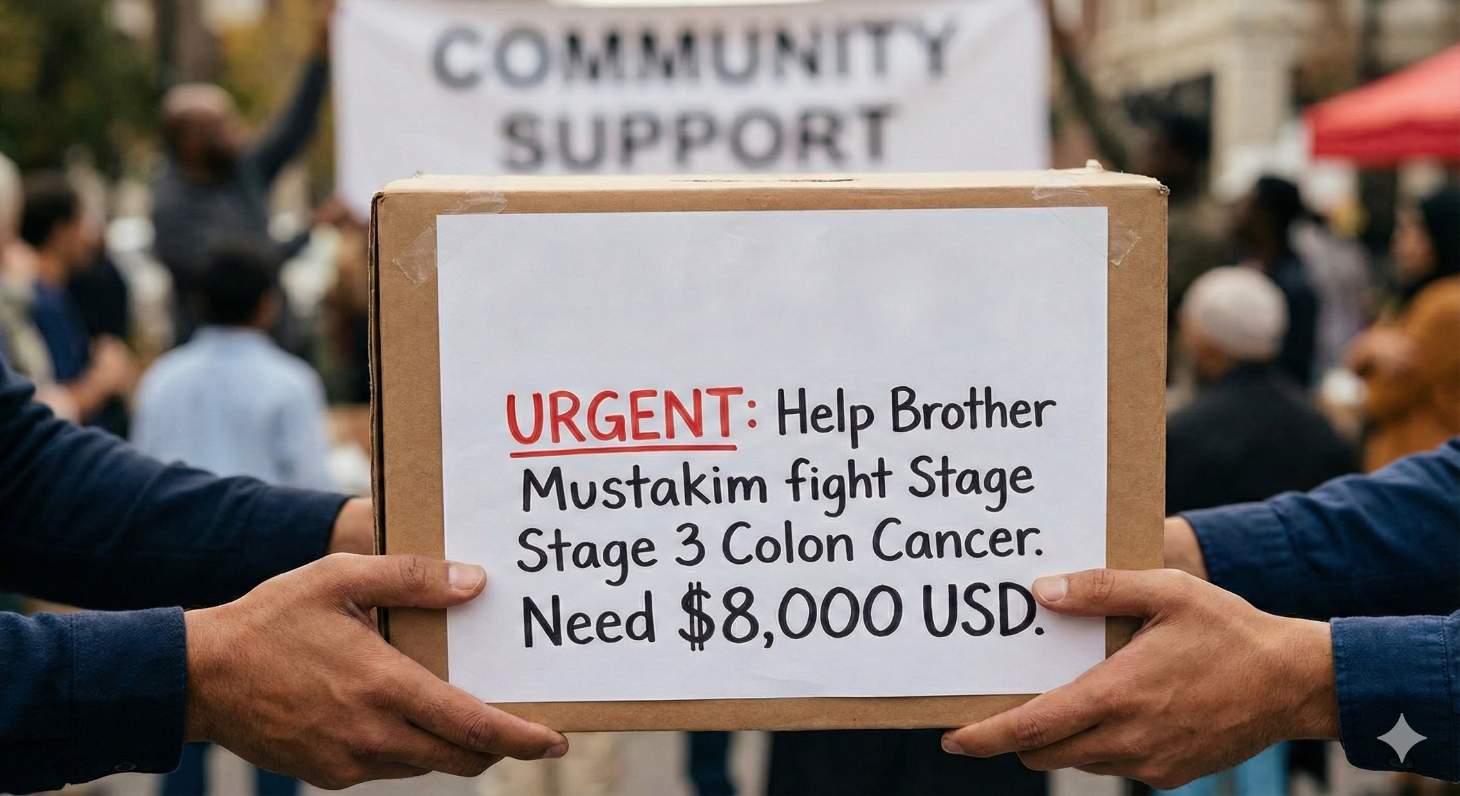 Fund for Brother Mustakim