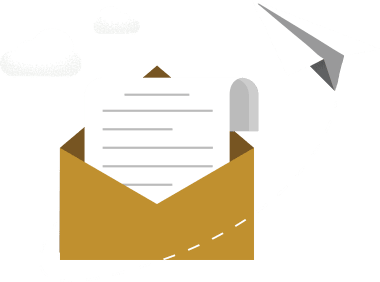 Stay in the loop - email newsletter sign up illustration