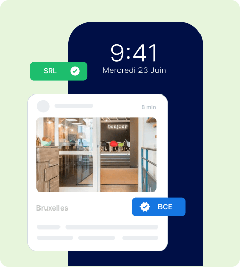 illustration d'une selection d'addresse sur le site mobile