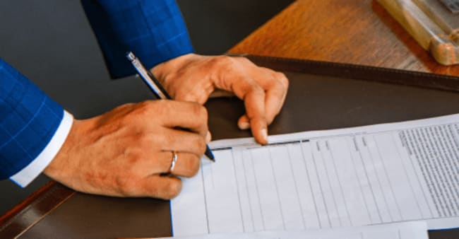 Sign your direct debit contract! 