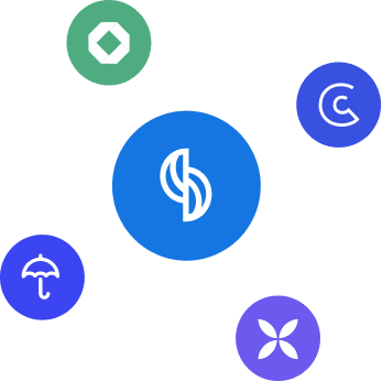 illustration d'un ecosystème d'outils pour l'entrepreneur autour de Sedomicilier