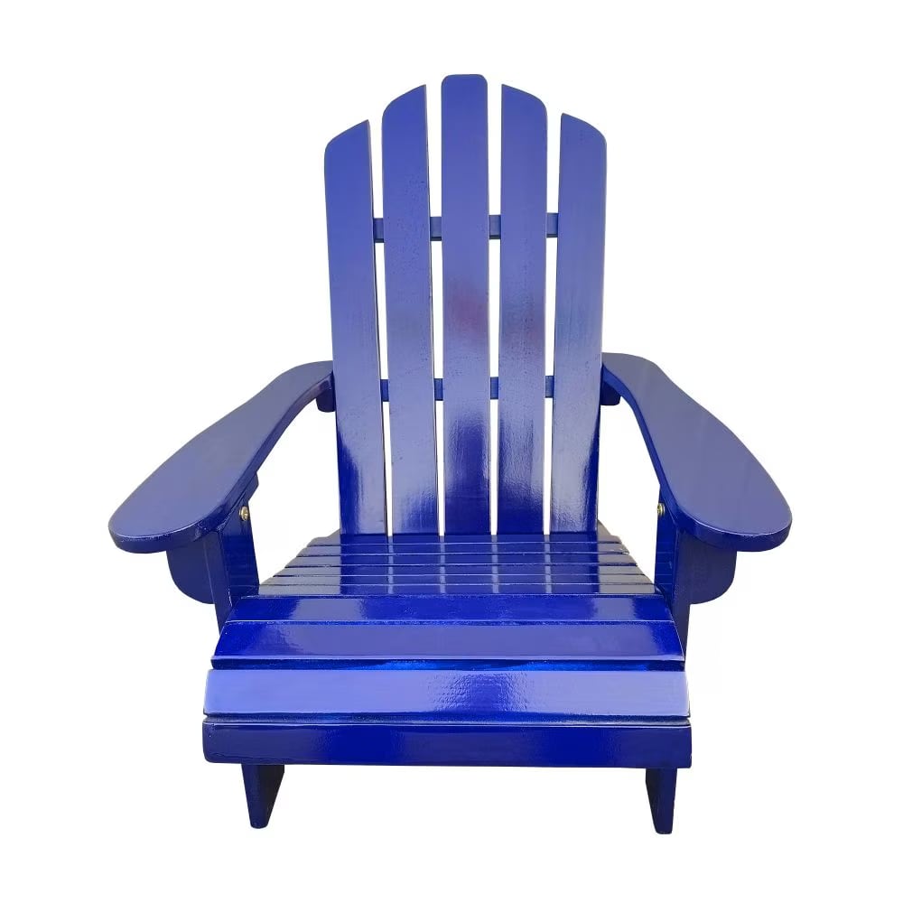 Wooden Children's Adirondack Chair view 11