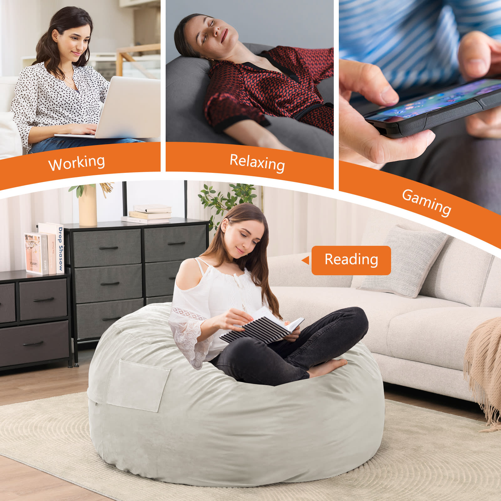 Living Room, Bedroom, Dormitory, Comfortable Children's Sofa view 19