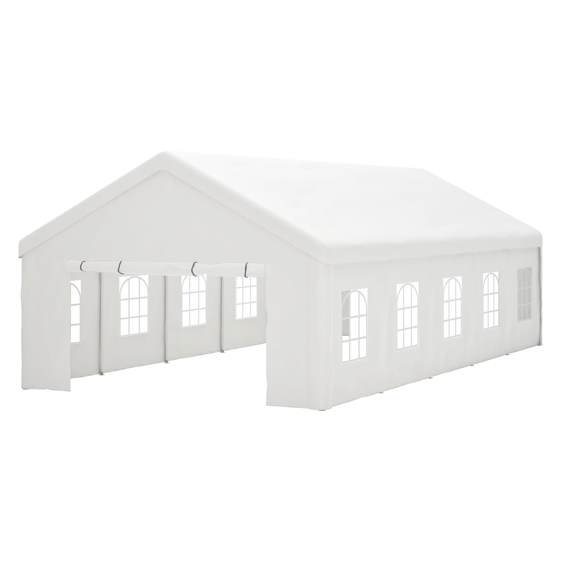 Party Tent Heavy Duty, Large Wedding Event Shelters With 2 Storage Bags & Removable Sidewalls, Outdoor Canopy Gazebo Commercial Tents For Parties Carport Camping Garden Patio view 35