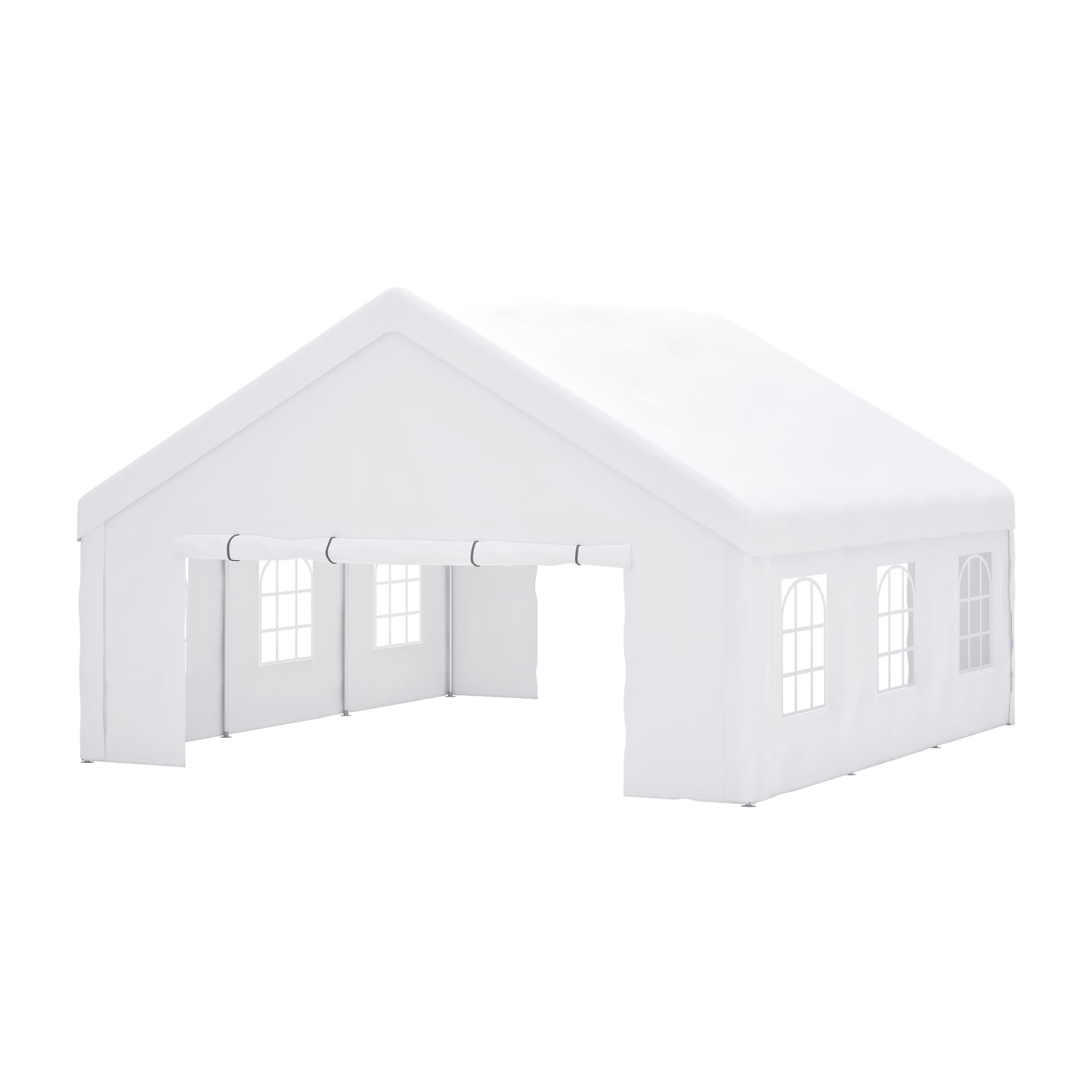 Party Tent Heavy Duty, Large Wedding Event Shelters With 2 Storage Bags & Removable Sidewalls, Outdoor Canopy Gazebo Commercial Tents For Parties Carport Camping Garden Patio view 21