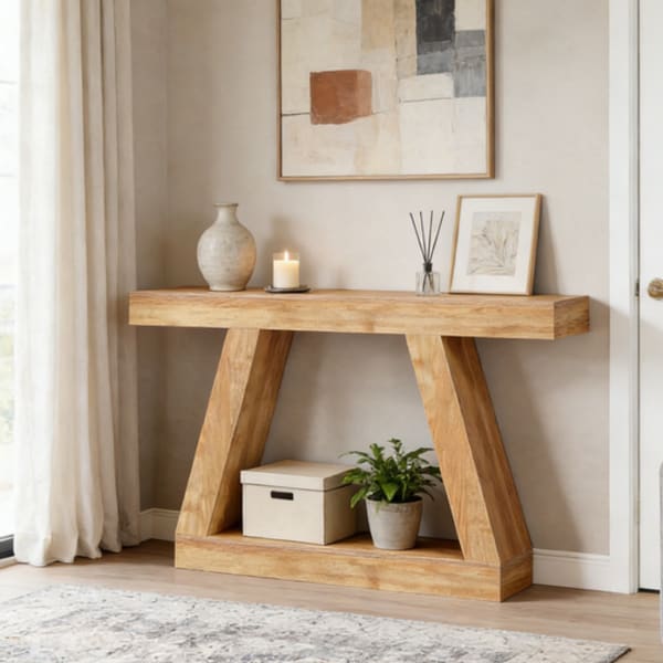 Long Console Table view 1