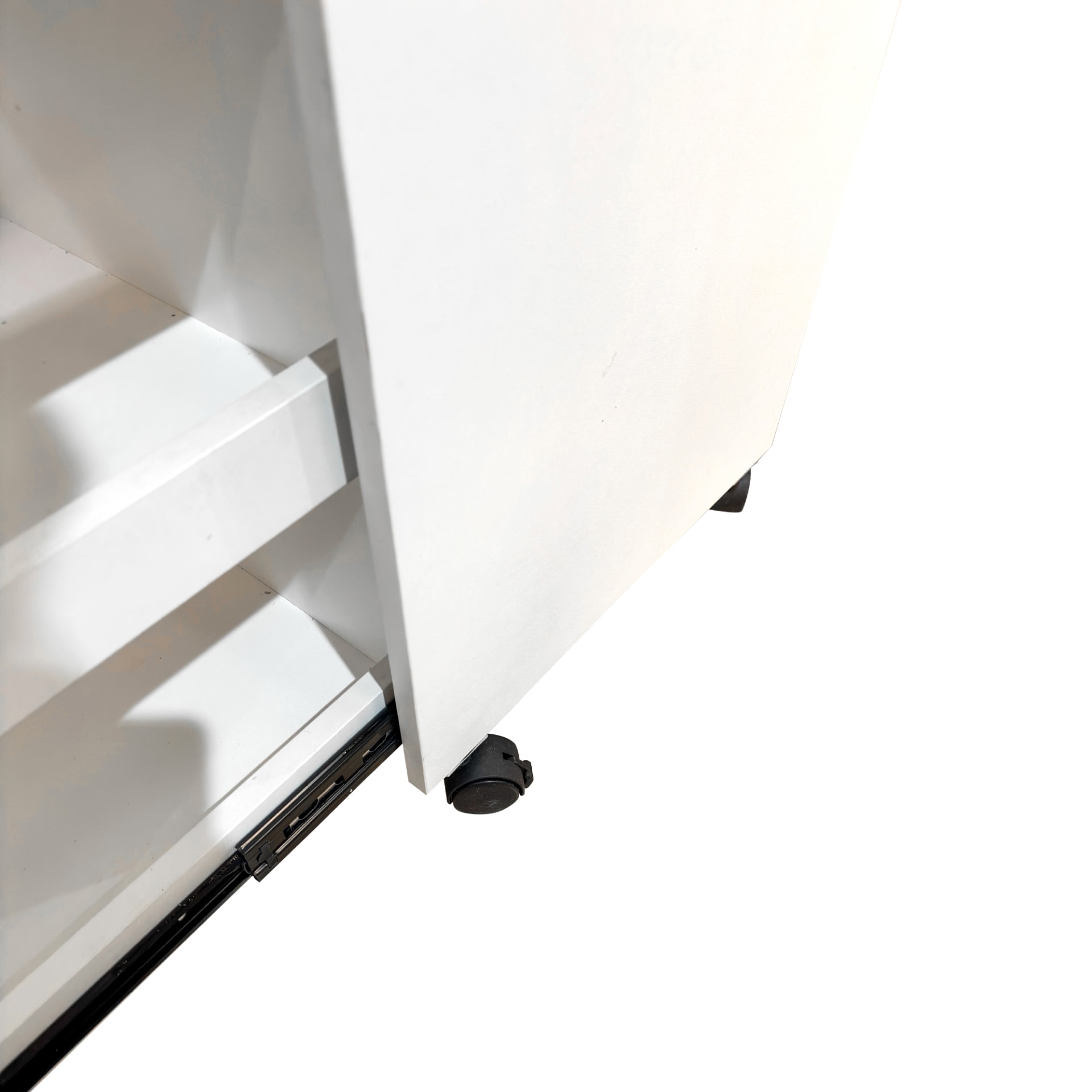 Organizer For Pantry -Sliding Out Snack Cabinet , Multi-Layer Soda Can Organizer For Pantry, Mobile Snack Storage Rack With Wheels view 4