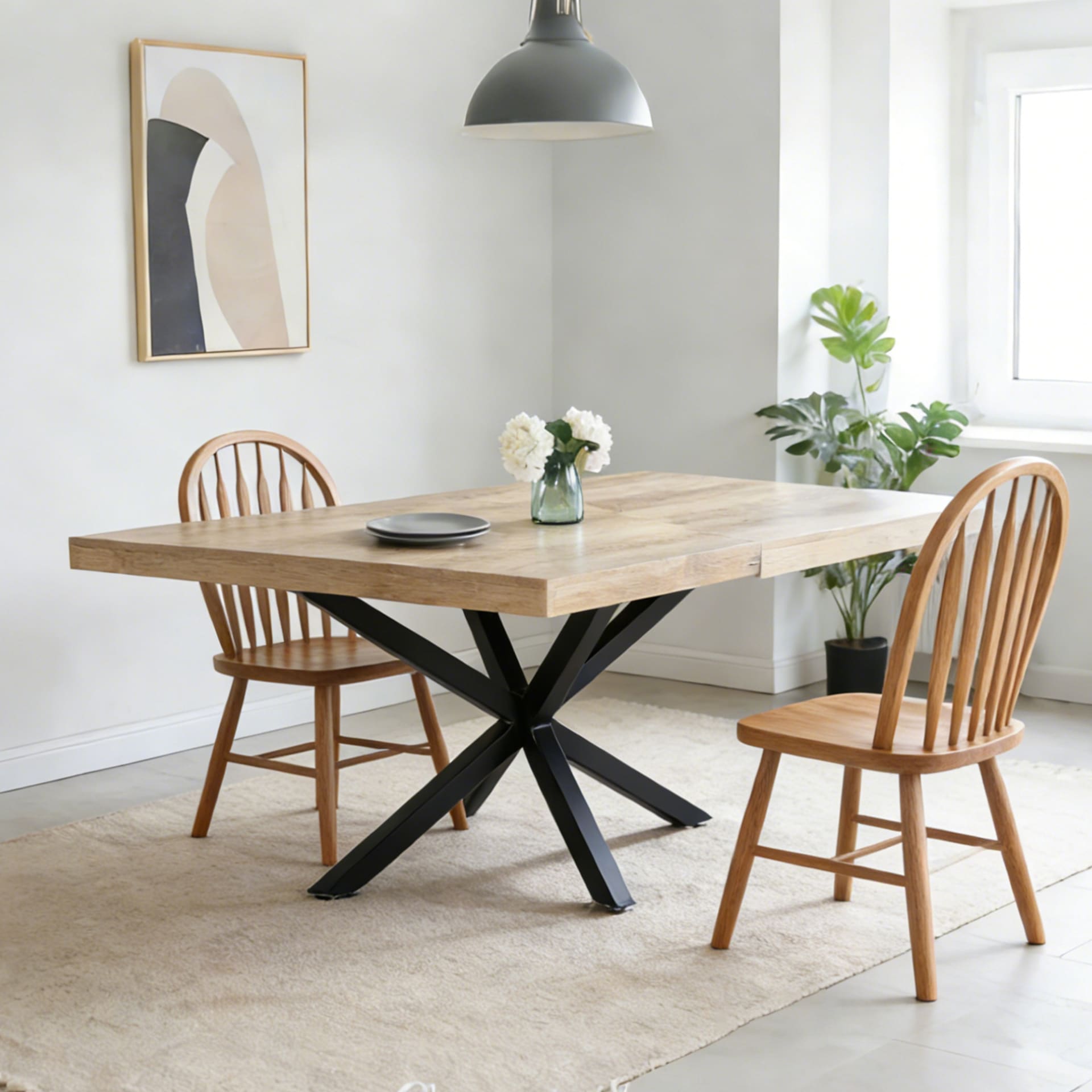 Extendable Table ,DINING TABLE,OFFICE TABLE,COFFEE TABLE,240 200 160x90x75cm,walnut Color view 2