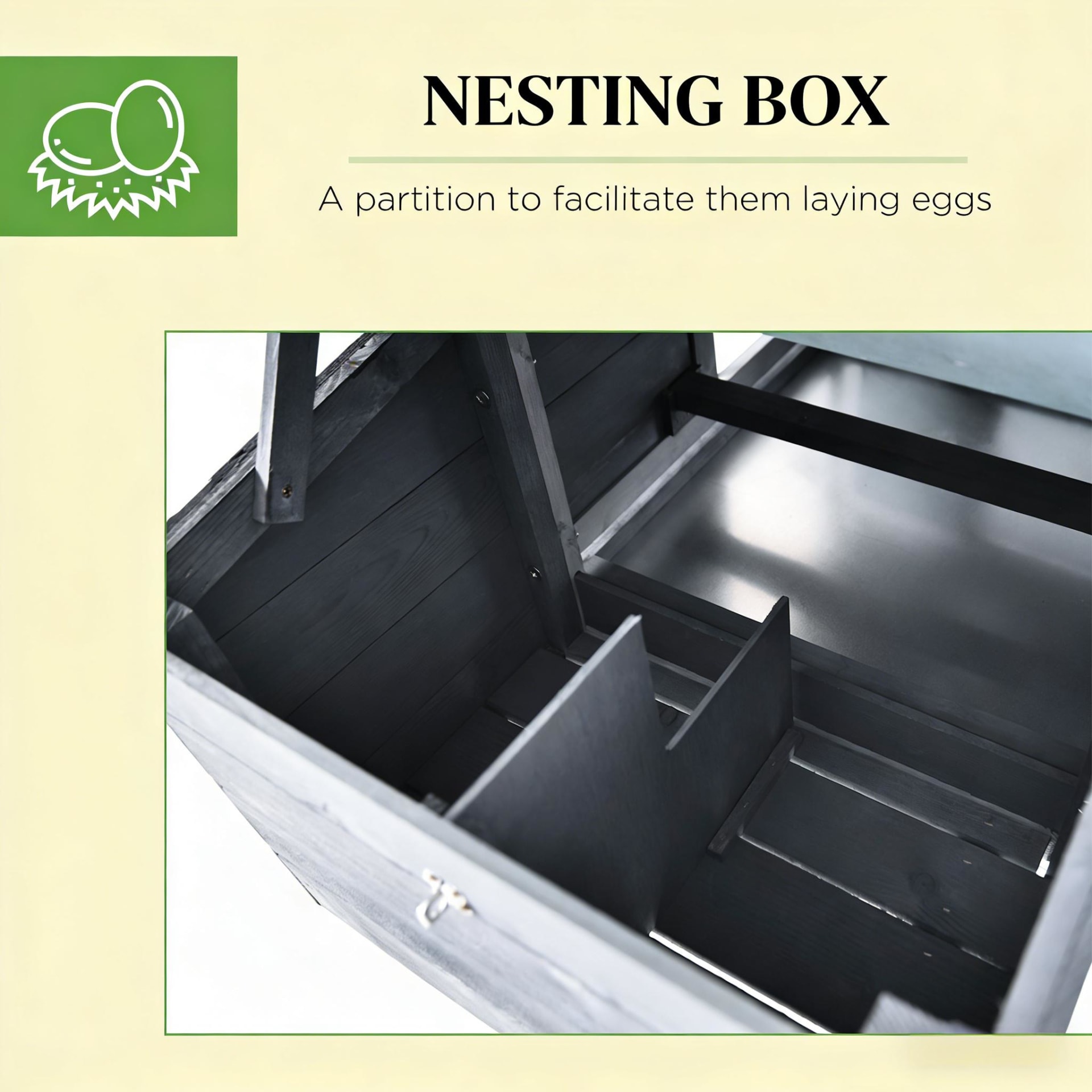 Hen House,Small Wooden Chicken Coop view 3