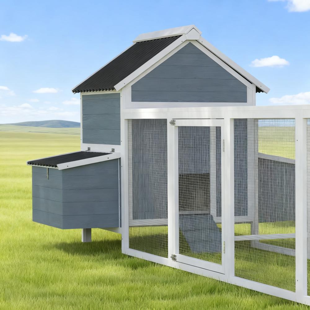 Chicken Coop For 10-15 Chickens Extra Large Wooden Chicken Coop view 2