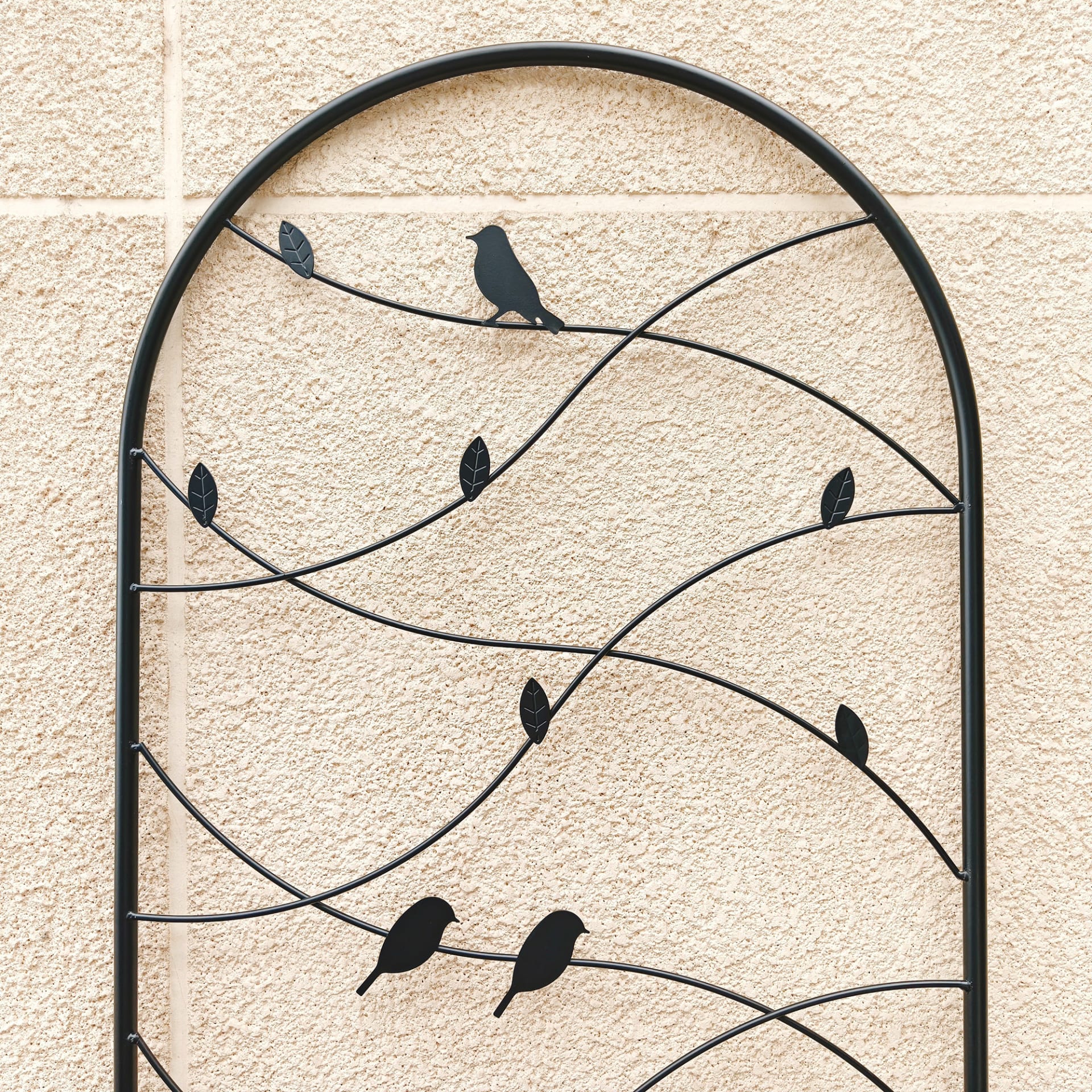 2 Pack Metal Garden Trellis 71 X 19.7 Rustproof Trellis For Climbing Plants Outdoor Flower Support Bird Deco Black