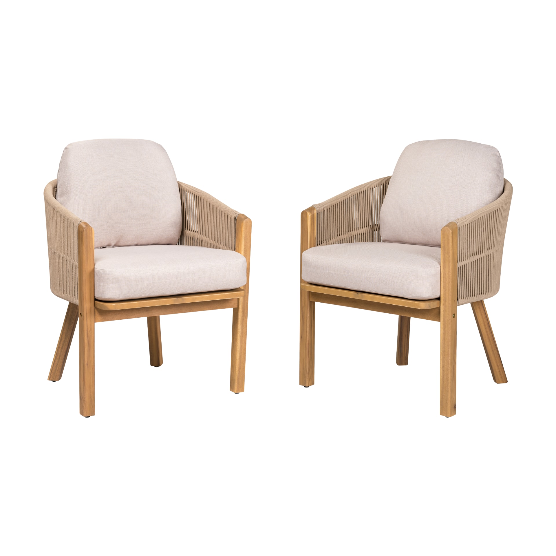 Grotta Outdoor Dining Arm Chair Set Of 2 view 1