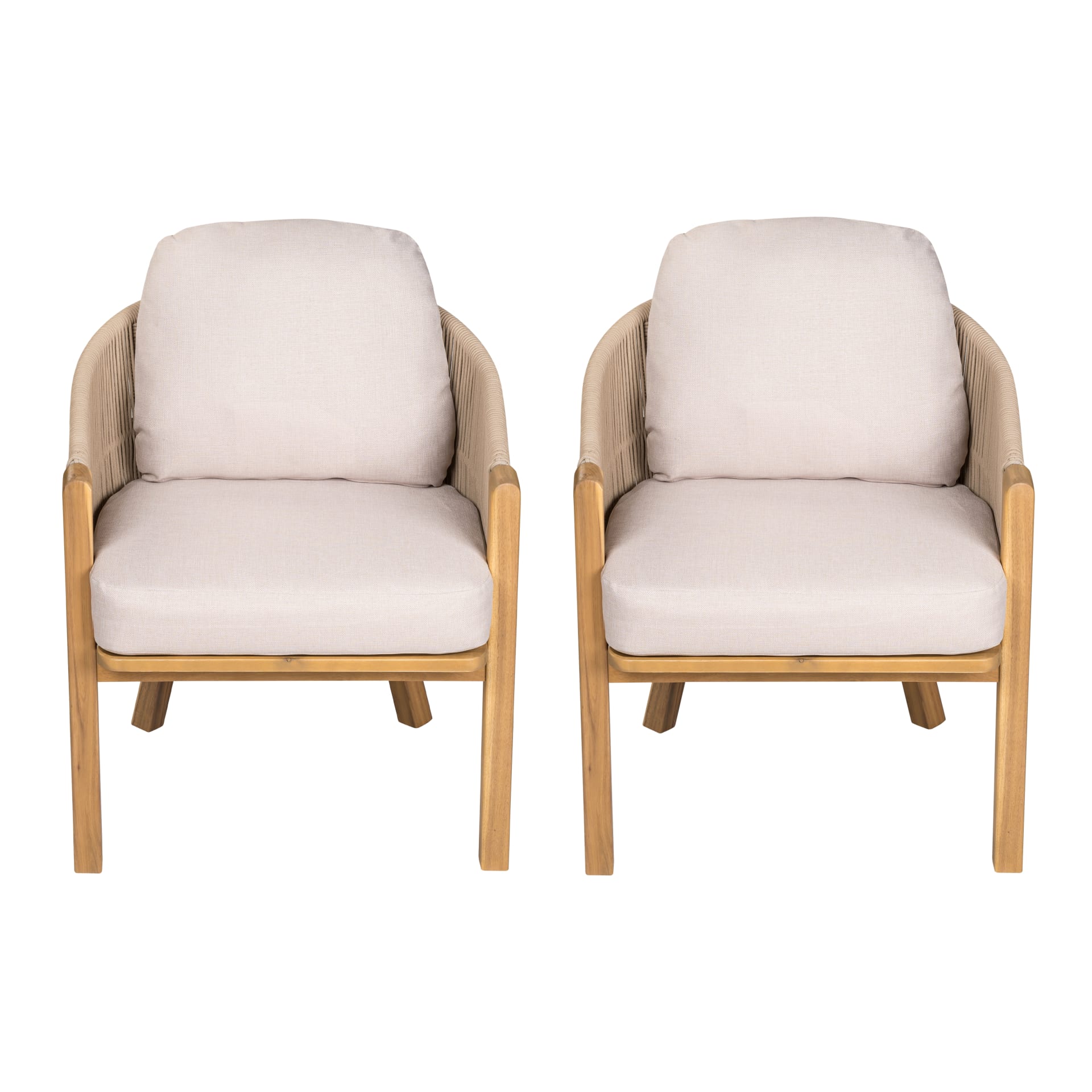 Grotta Outdoor Dining Arm Chair Set Of 2 view 4