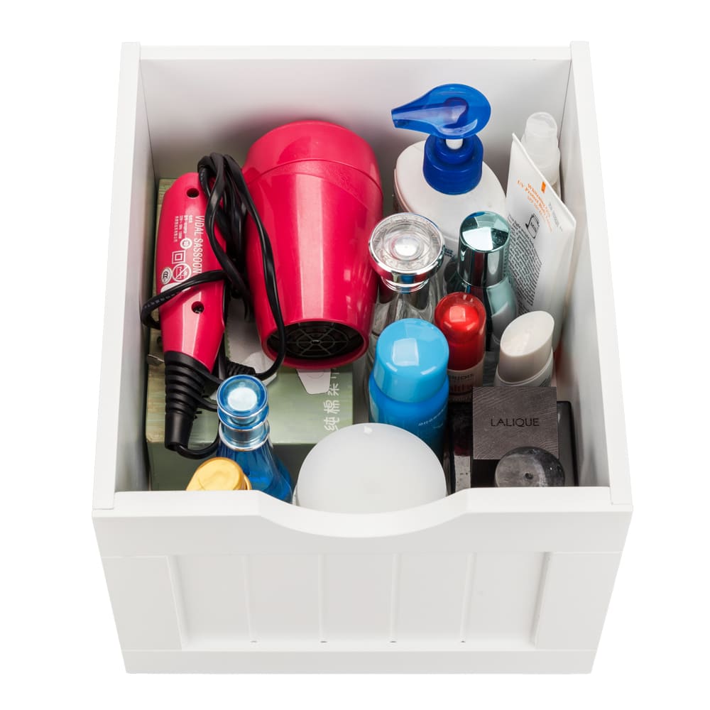 Four Drawer Single Door Bathroom Storage Cabinet view 9