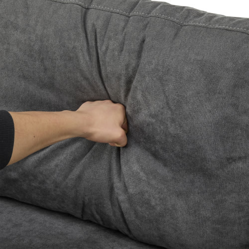 Corner Sofa Bed Corner Couch L-Shaped Sofa Bed Extendable, Bed Box And Integrated Shelf, view 13