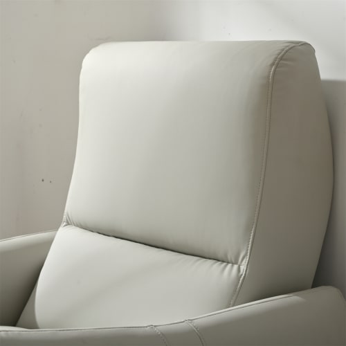 Wall Hugger Recliner,Power Recliner Chair,Electric Recliner For Living Room,PU Leather Reclining Armchair For Small Space,Reclining Sofa For Bedroom Apartment RV,with USB Port view 8