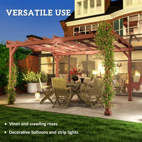 Outdoor Wooden Gazebo view 5