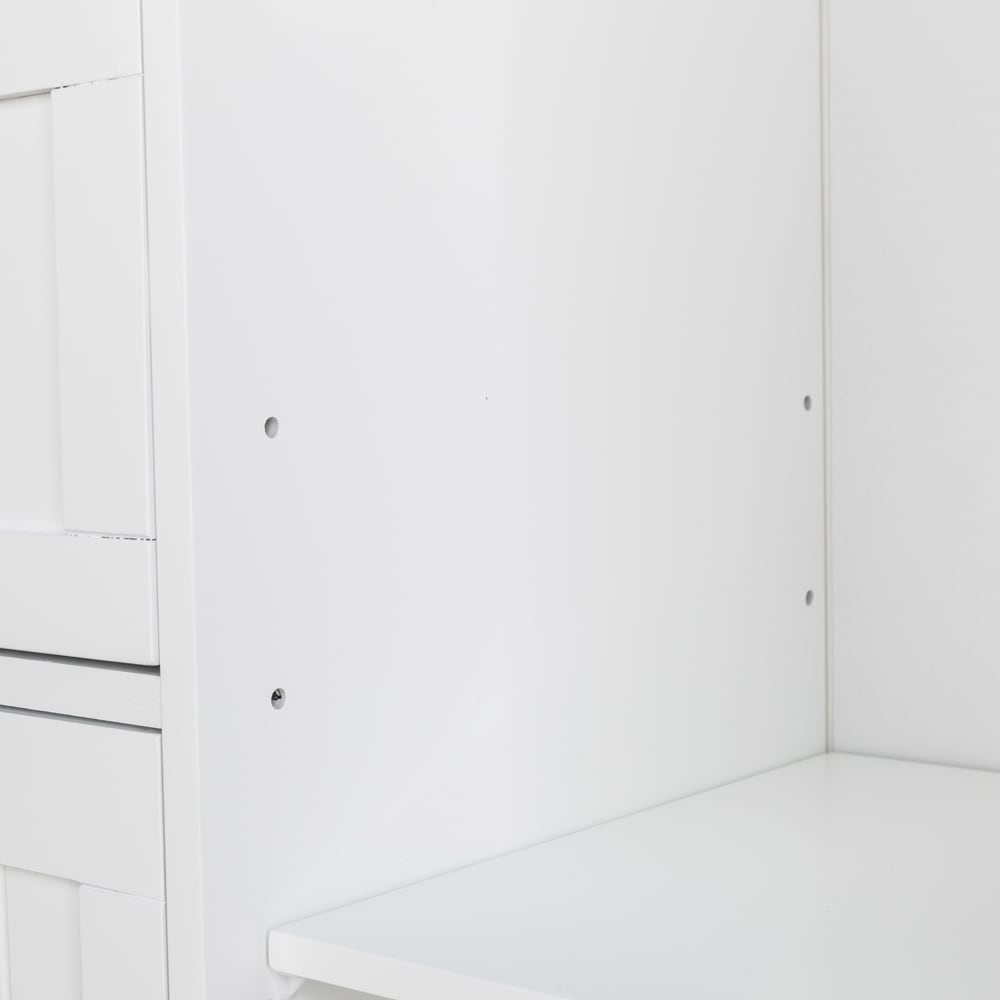Four Drawer Single Door Bathroom Storage Cabinet view 11