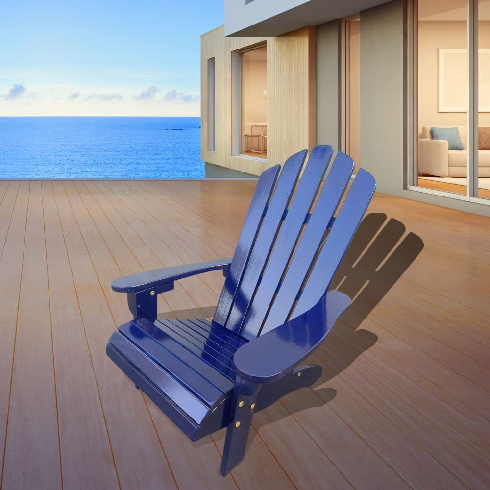 Wooden Children's Adirondack Chair view 1