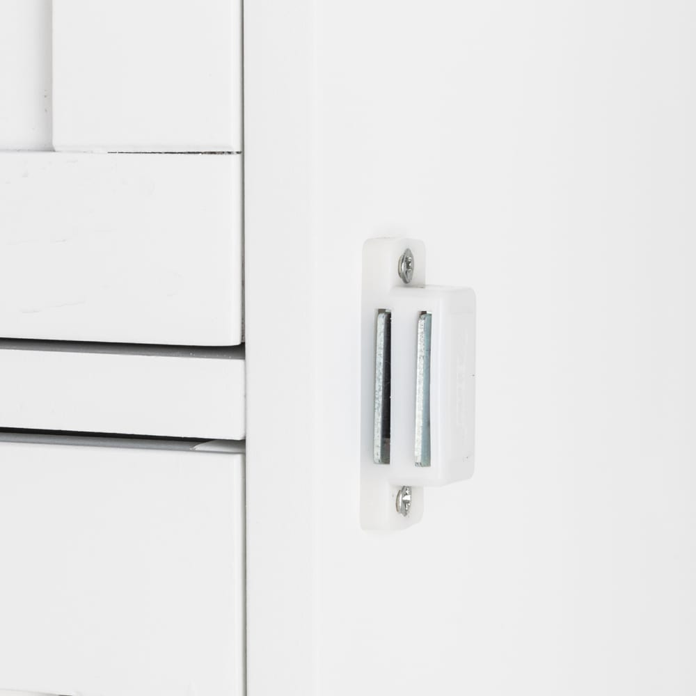 Four Drawer Single Door Bathroom Storage Cabinet view 7