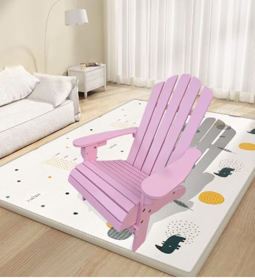 Wooden Children's Adirondack Chair view 5